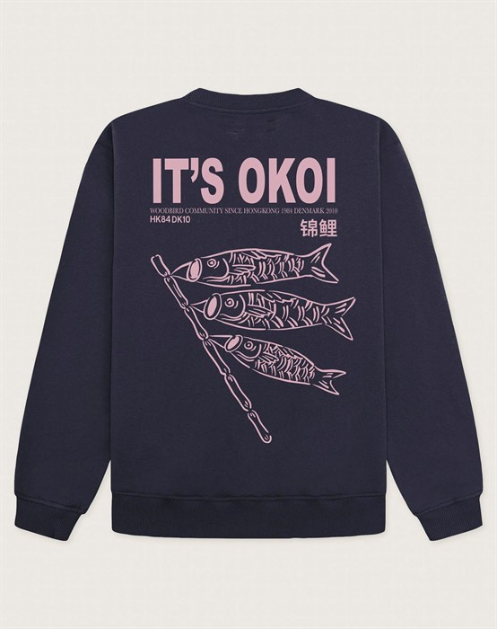 Cane Pho Crew Sweatshirt - Navy 
